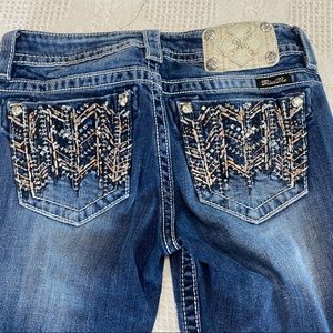 Y2K Miss Me Skinny Jeans (28)